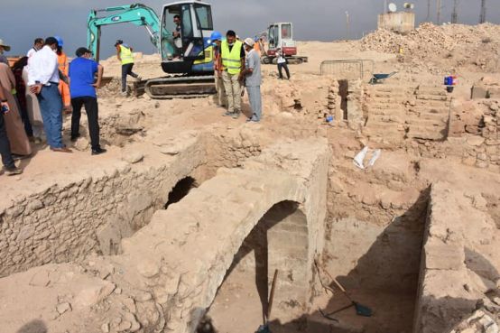 Les remparts saadiens découverts dans la Kasbah d'Agadir Oufella. / Ph. Commune d'Agadir