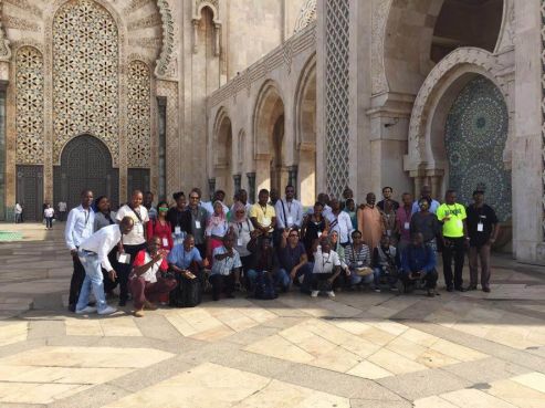 55 journalistes du continent africain sont actuellement au Maroc pour mieux appréhender les enjeux liés à la lutte contre le dérèglement climatique et à la COP22. / Ph. COP22