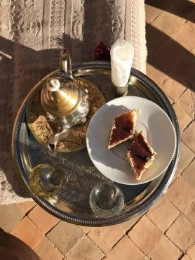 Les plateaux marocains traditionnels. / Ph. Amanda Shine