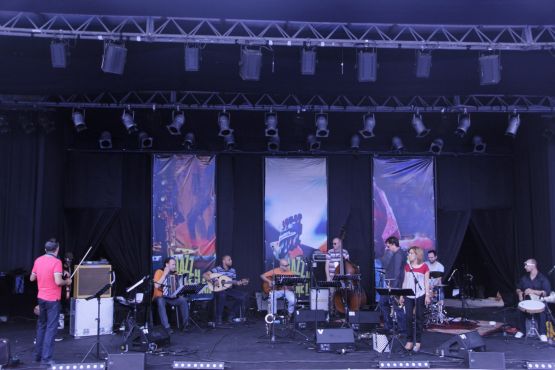 Scène du Festival Jazz au Chellah - Septembre 2014 / Ph. Yabiladi
