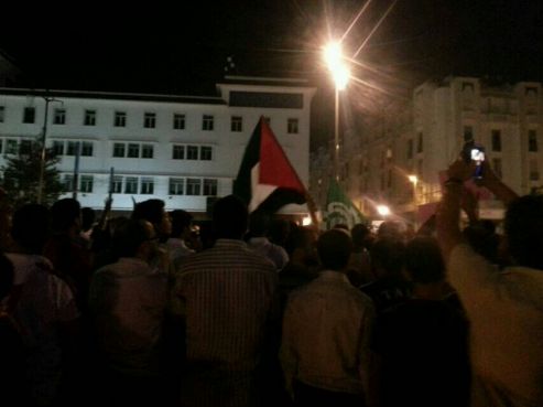 Casablanca : Plusieurs centaines de manifestants lors du sit-in de solidarité avec les victimes de Gaza