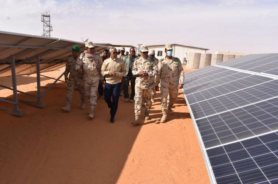 La Mauritanie inaugure de nouvelles installations militaires en face des camps de Tindouf