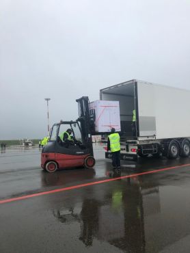 RAM plane with 2 million doses of the AstraZeneca vaccine arrives in Casablanca. / Ph. India in Morocco - Twitter