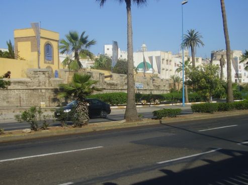 Le boulevard des Almohades à Casablanca. / Ph. mapio.net