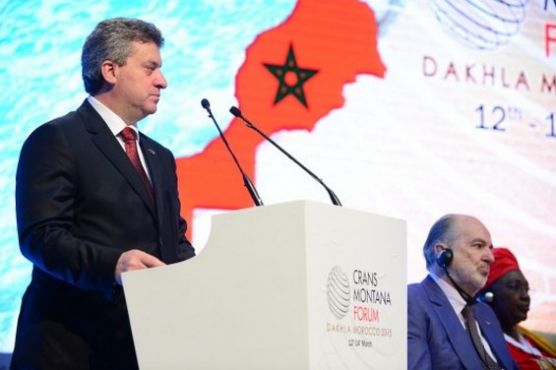 Gjorge Ivanov, président de la république de Macédoine / Ph. Forum Crans Montana