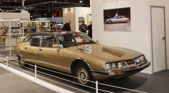 La Citroën Heritage ayant appartenu au roi Hassan II avait été exposé lors du dernier salon Rétromobile 