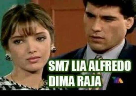 «Désolé Alfredo, Dima Raja », confie l’héroïne de la telenovela mexicaine Guadalupe à son compagnon Alfredo 