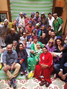 Will Smith était à Marrakech dans le cadre d'une visite à la résidence d'artistes Al Maqam, en dehors de la ville ocre. / Ph. Facebook Will Smith