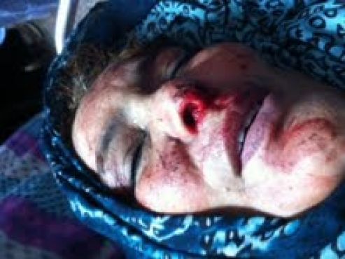 Soukaina Jed Ahlou, président du Forum de la femme saharaouie, aurait été frappée par les forces de l'ordre marocaines.