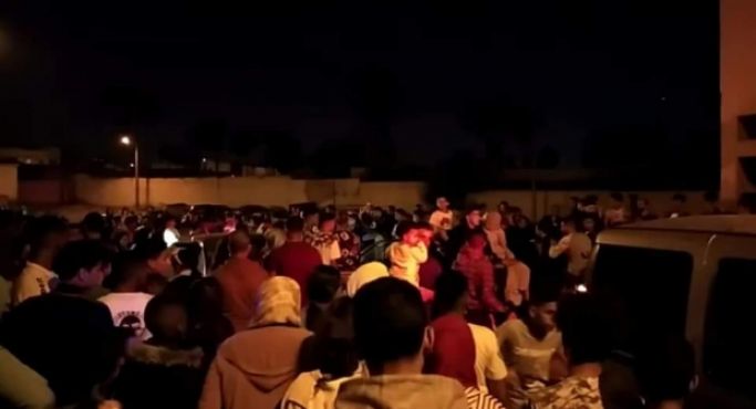 Des jeunes à Agadir, samedi, pour célébrer le Festival «Boujloud». / DR