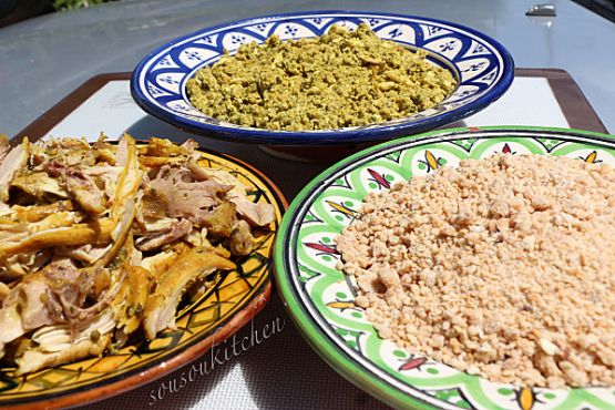 Recette du Maroc : Pastilla au poulet et aux amandes 