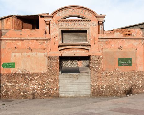 Le Ciné-Palace Théâtre de Marrakech, partiellement détruit en octobre 2018. / DR