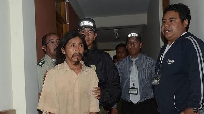 Grover Morales, l'homme qui a emmené la fillette marocaine avec lui dans la jungle bolivienne, purge depuis 2014, une peine de 17 ans de prison