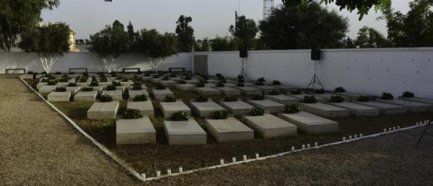 Le « Cimetière des victimes des événements de juin 1981 », inauguré lundi à Casablanca / Ph. CNDH