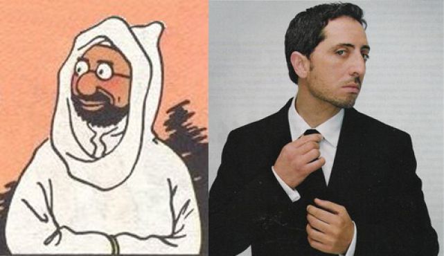 Gad El Maleh jouera le personnage d'Omar Ben Salaad dans les Aventures de la Licorne signé Steven Spielberg 