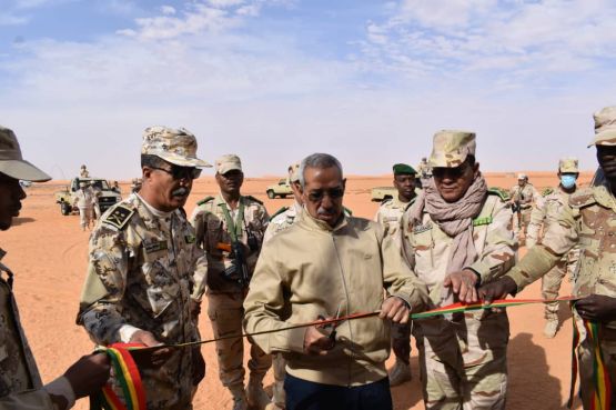 La Mauritanie inaugure de nouvelles installations militaires en face des camps de Tindouf