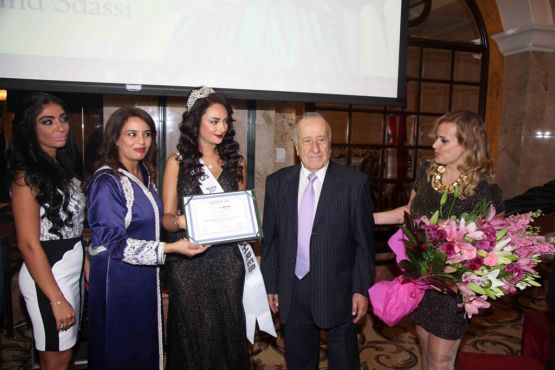 لبنان: المغربية هند سداسي تتوج بلقب ملكة جمال المغرب العربي [صور]