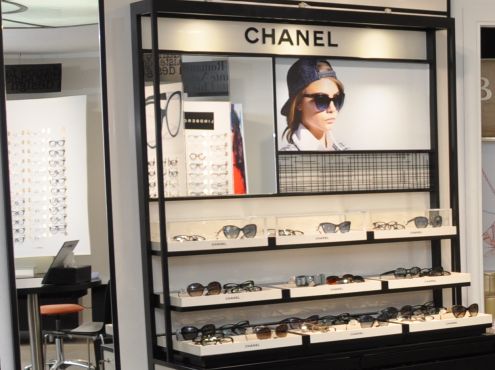 Le premier et unique Corner Chanel autorisé au Maroc se situe dans le point de vente Lynx Optique Rabat Agdal. / DR