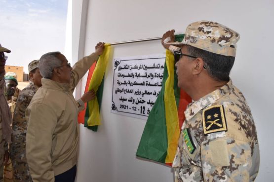 La Mauritanie inaugure de nouvelles installations militaires en face des camps de Tindouf