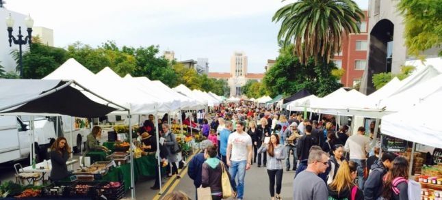 A market in Italy./Ph. DR