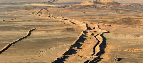 The Moroccan berm./Ph. DR