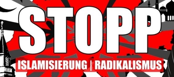 The poster of "Swiss Stop Islam Award" launched in Switzerland./Ph. DR