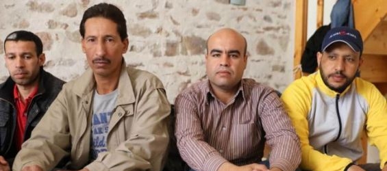 Four Moroccan nationals exploited by their employer in France./Ph. Thierry Roulliaud