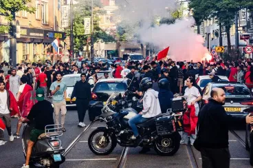 Rotterdam closes city center streets ahead of Morocco-Canada World Cup clash