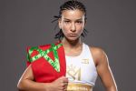 Kickboxing : La Franco-marocaine Sarah Moussadak combat en affichant le drapeau du Maroc