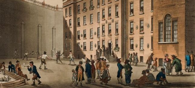 The Fleet prison in London. / DR