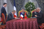 Maroc - France : Mohammed VI et Emmanuel Macron président la cérémonie de signature de 22 accords