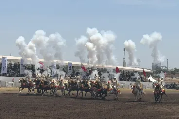 In Bouznika’s Mehrek, Tbourida troops compete in showcase of centuries-old tradition