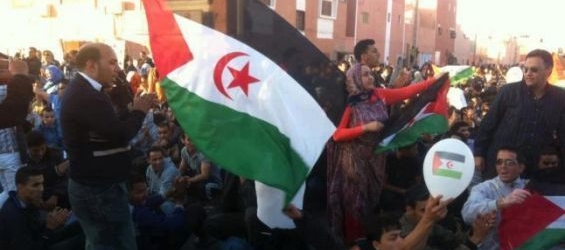 A pro-Polisario demonstration./Ph. DR
