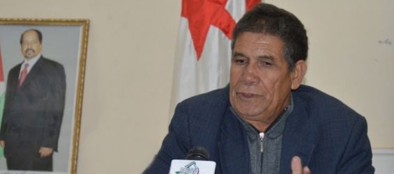 Bachir Mustapha Sayed, the Polisario Front's «Minister of occupied territories»./Ph. DR