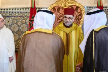 الملك محمد السادس يستقبل بالرباط عددا من السفراء الأجانب