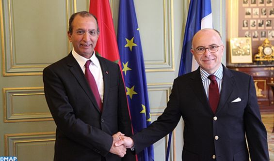 Le Ministre De L Interieur Marocain Rencontre Son Homologue Francais A Paris