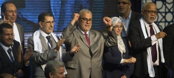 PJD members react to the violent clashes that took place in Al Hoceima on Monday./Ph. DR