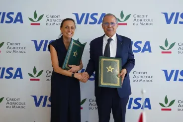 Crédit Agricole du Maroc, Visa sign strategic digital payments partnership