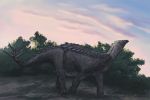 Maroc : Nouvelle découverte d'un dinosaure herbivore doté de plaques d'armure uniques
