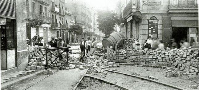 In 1909, Catalonia went through a tragic week after working class resident refused to participate to the Rif War in Morocco./Ph. DR