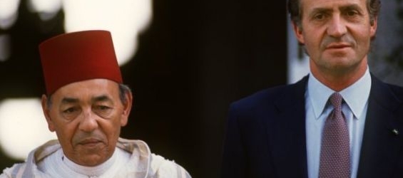 King Hassan II and Juan Carlos of Spain./Ph. DR