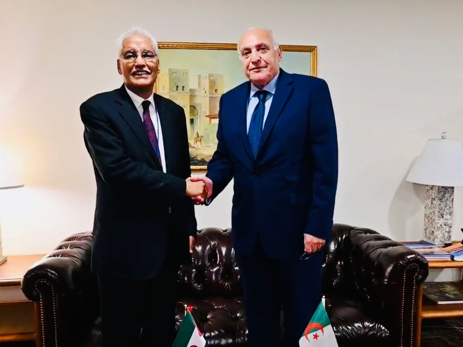 Algerian Minister of Foreign Affairs meets Polisario “counterpart” during UN General Assembly session