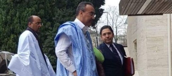 The Moroccan delegation attending the Geneva round table./Ph. DR