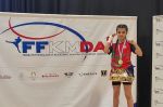 Muay Thai : Aya Bozarhoun conserve son titre de championne de France