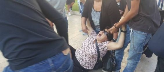 Brutal repression of the demonstration of the women in solidarity with the Hirak./Ph. Facebook