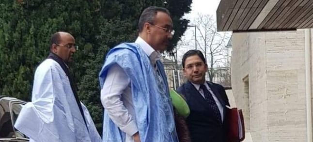 The Moroccan delegation sent to Geneva for a round table./Ph. DR