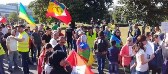 A march to support the Hirak in the Netherlands./Ph. DR