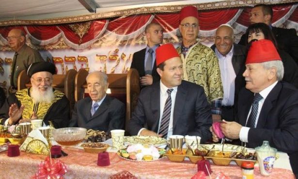 Le président Shimon Perez a fêté la Mimouna à Jérusalem / Ph. GPO