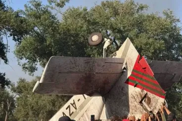 مصرع قائد طائرة للدرك الملكي في حادث خلال مكافحة حريق بغابة المعمورة