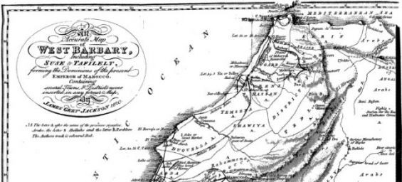 Morocco's map during the 18th century./Ph. DR
